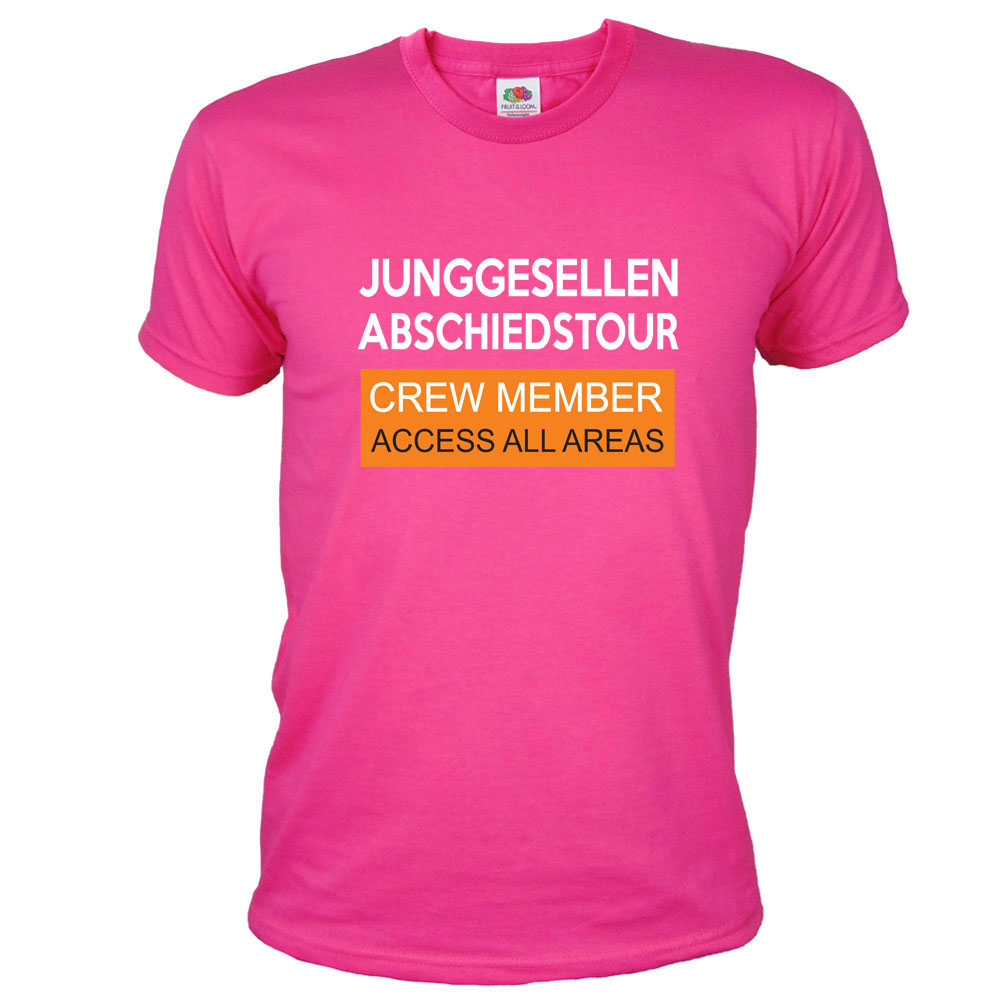 Forudsætning erfaring lejr JGA-Shirt "Bräuti-GANG" - Pink - online kaufen