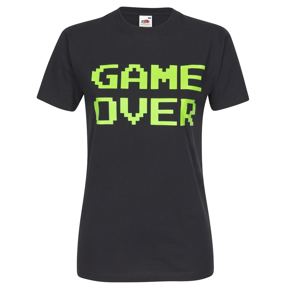 Junggesellenabschied-Shirt mit Game Over Motiv